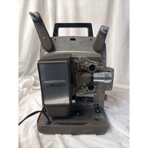 Bell & Howell Auto Load 8mm Film Movie Projector Model 245 PA Powers On